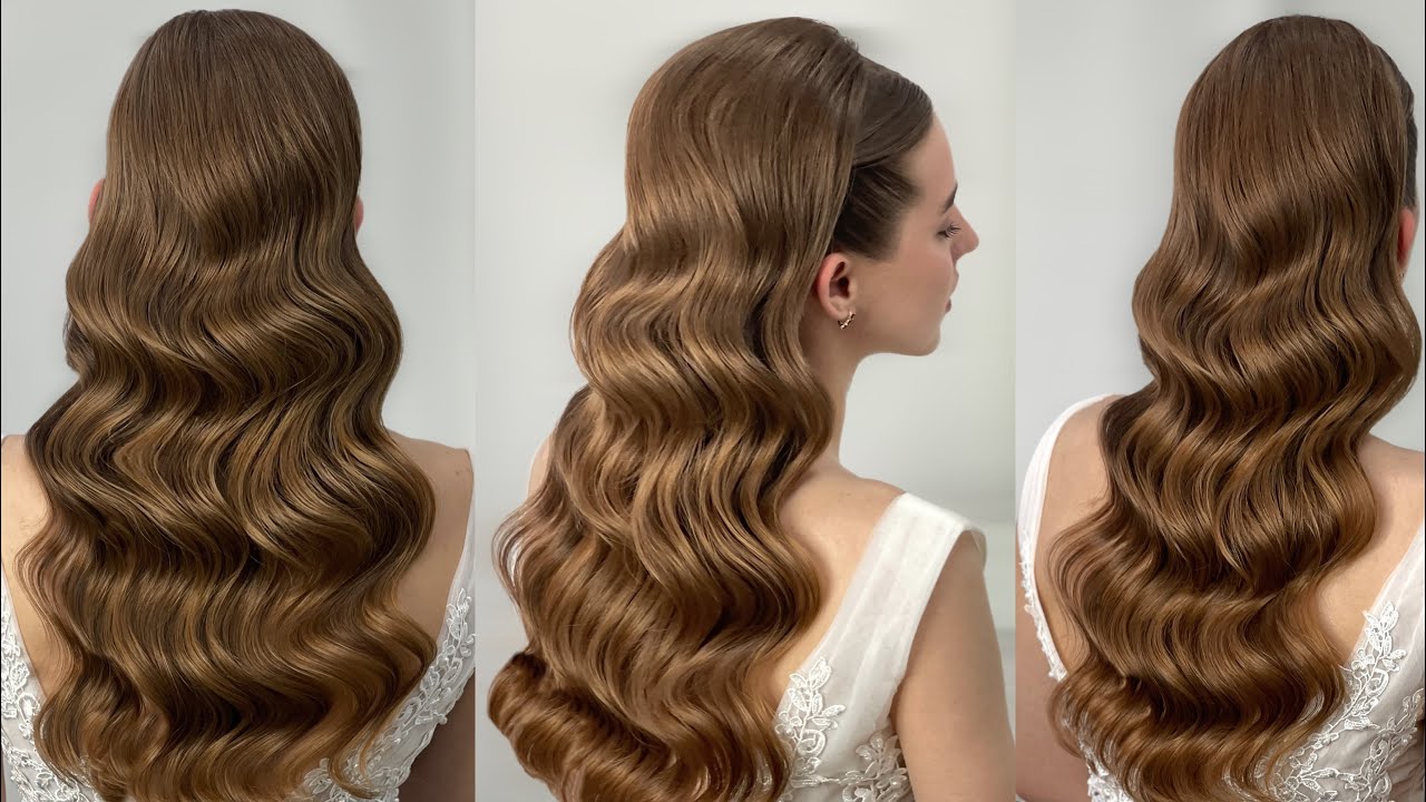 Snatched & Sleek Hollywood Waves Hair Tutorial