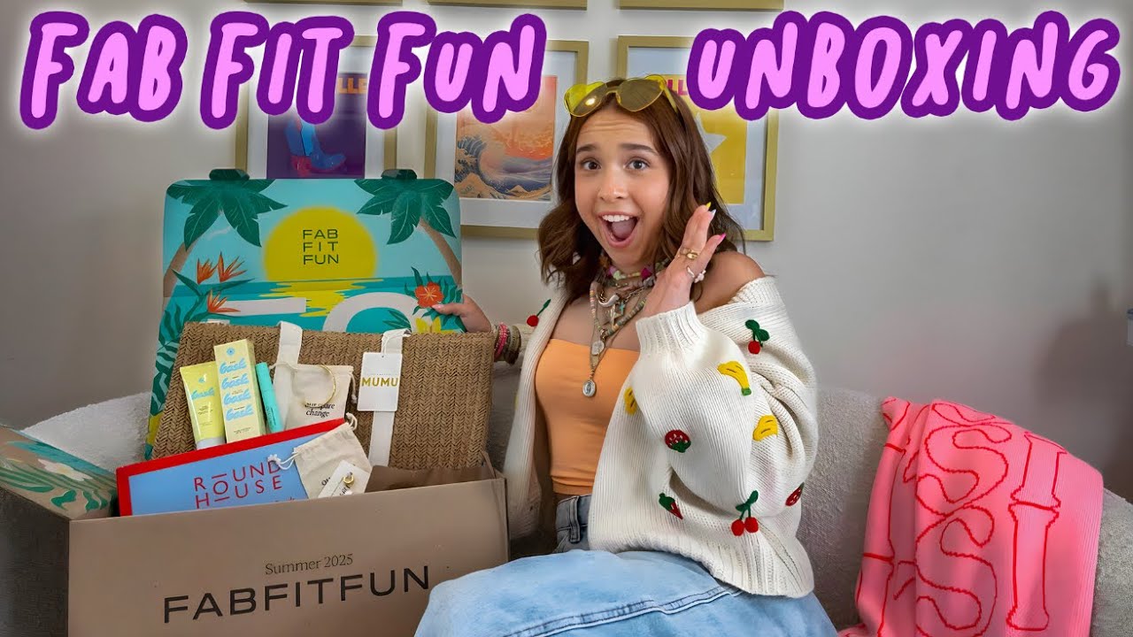 Fab Fit Fun Unboxing (honest reaction)