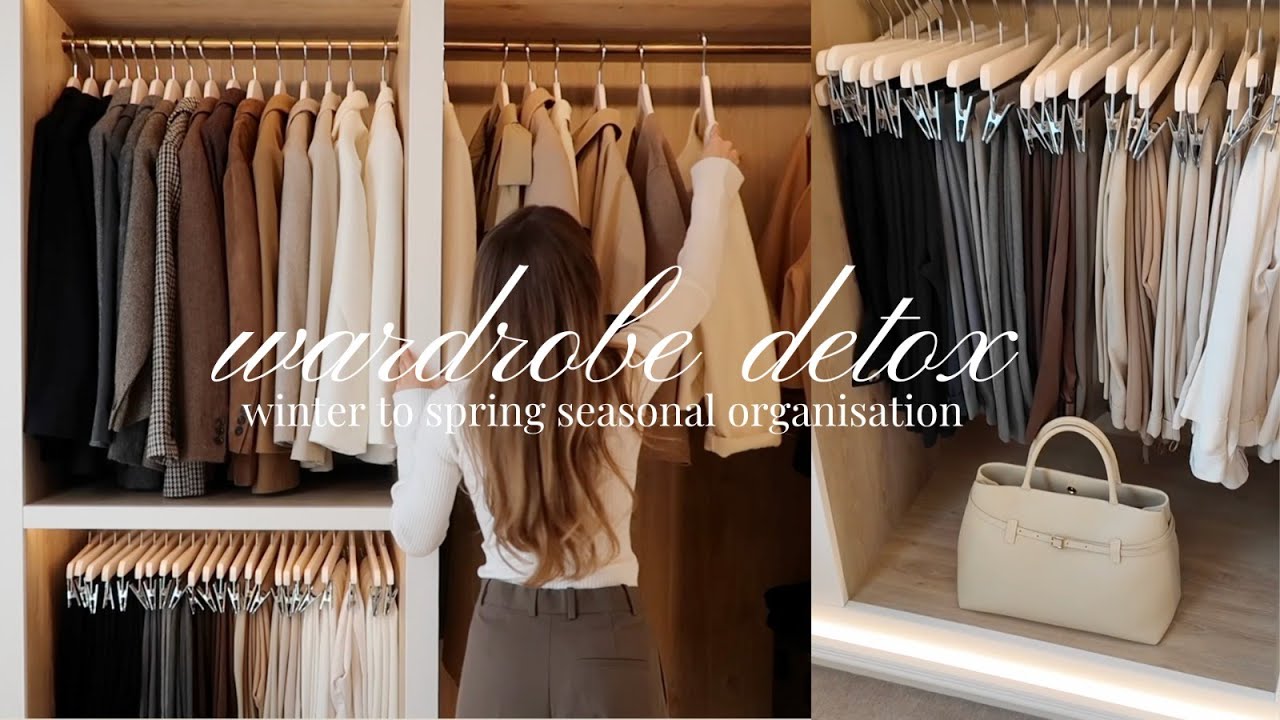 Spring Wardrobe Refresh: decluttering, detoxing & organising I Kate Hutchins