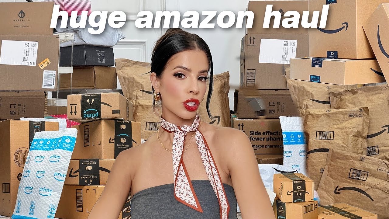 *HUGE* Amazon/ PR unboxing (Jewelry, Clothing, Makeup & MORE!)