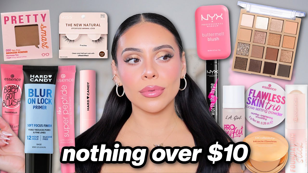 ALL Drugstore Glowy Makeup 😍 Nothing Over $10