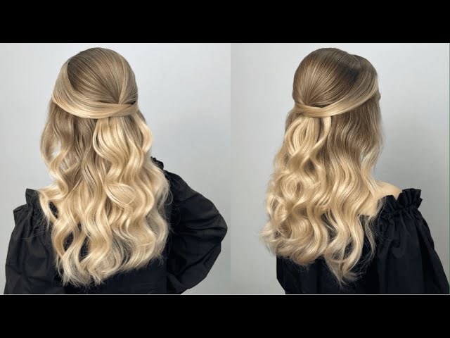 Wedding hairstyle tutorial