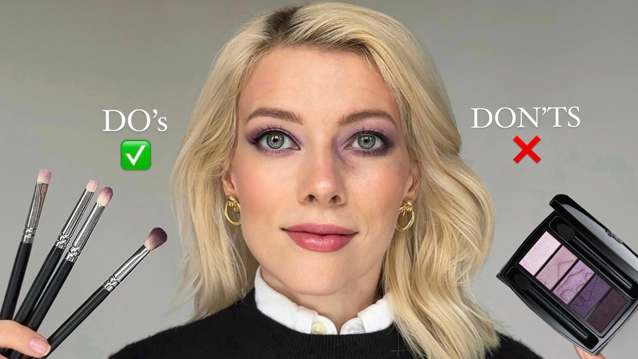 Eyeshadow & Makeup Tips for Hooded Eyes – DO's & DON'Ts!