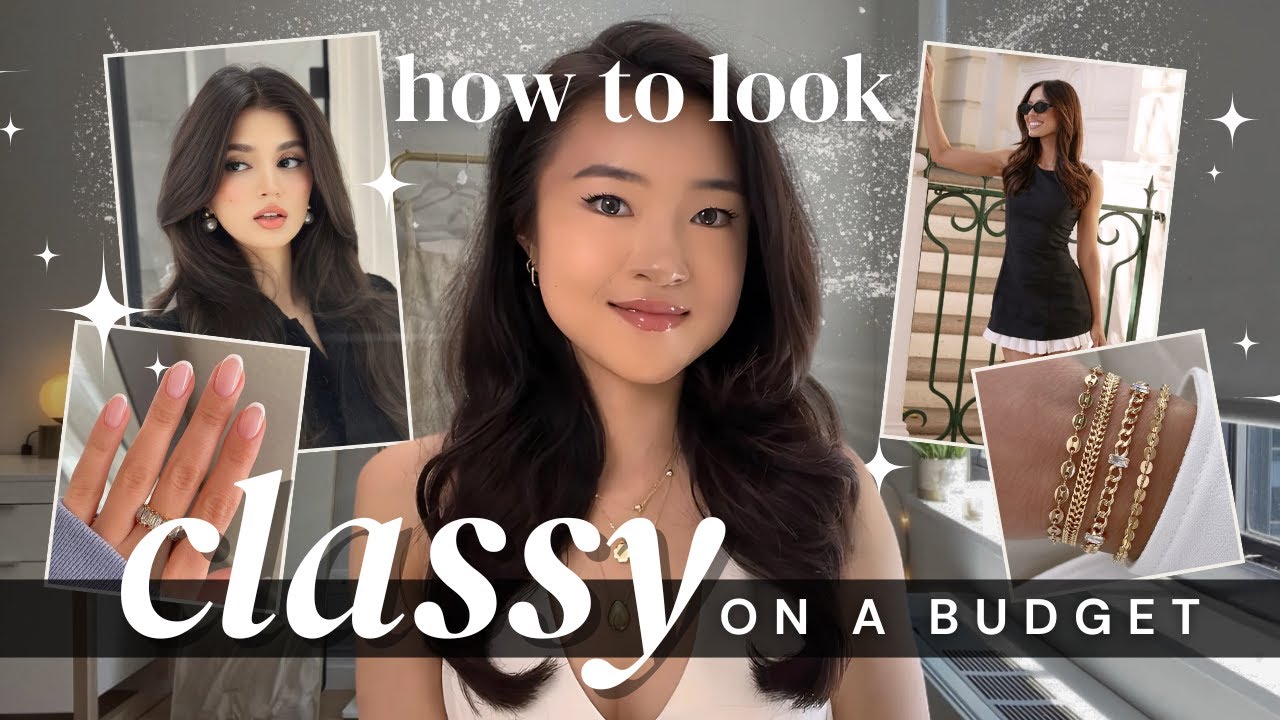 Look Classy + Polished (on a budget) | capsule wardrobe, grooming + hygiene, glow up tips